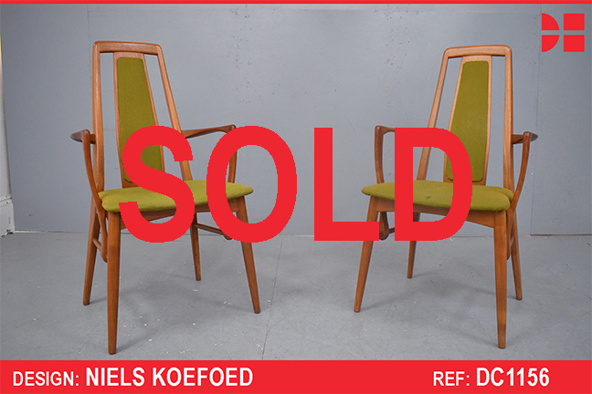 Niels Koefoed - EVA carver chair in teak 