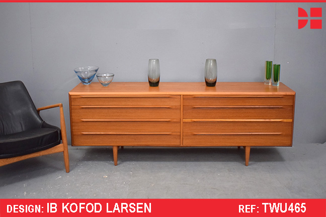 Large 8 drawer sideboard | Ib Kofod-larsen