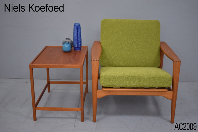 Niels Koefoed vintage teak armchair model LARS