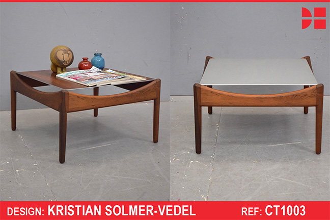 Vintage rosewood MODUS side table - Kristian Solmer Vedel