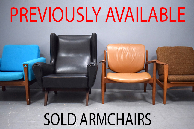 Armchairs - ARCHIVE of Danish vintage armchairs and occasional chairs 