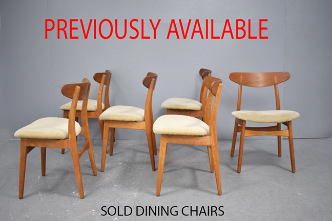 Dining chairs - ARCHIVE of Danish vintage dining chairs 