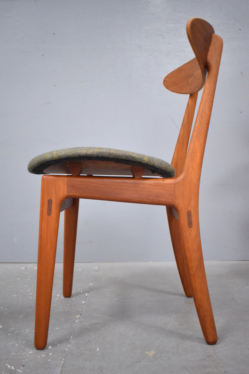 Præfiks Mona Lisa følgeslutning Vilhelm Wohlert 4 vintage teak chairs | Model 204 Soborg Mobelfabrik 1956