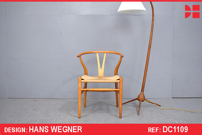 Hans Wegner iconic wishbone chair in beech | CH24