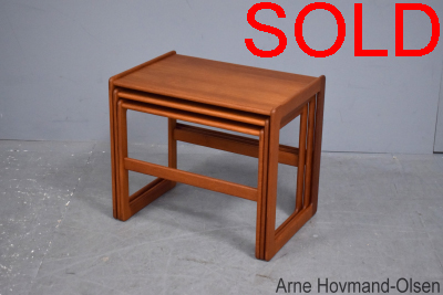 Arne Hovmand Olsen nesting tables | Mogens Kold