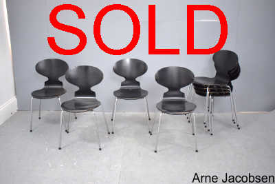 Arne Jacobsen ANT chair | black finish model 3101