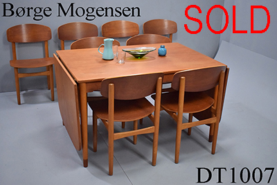 Borge Mogensen drop leaf dining table | Teak