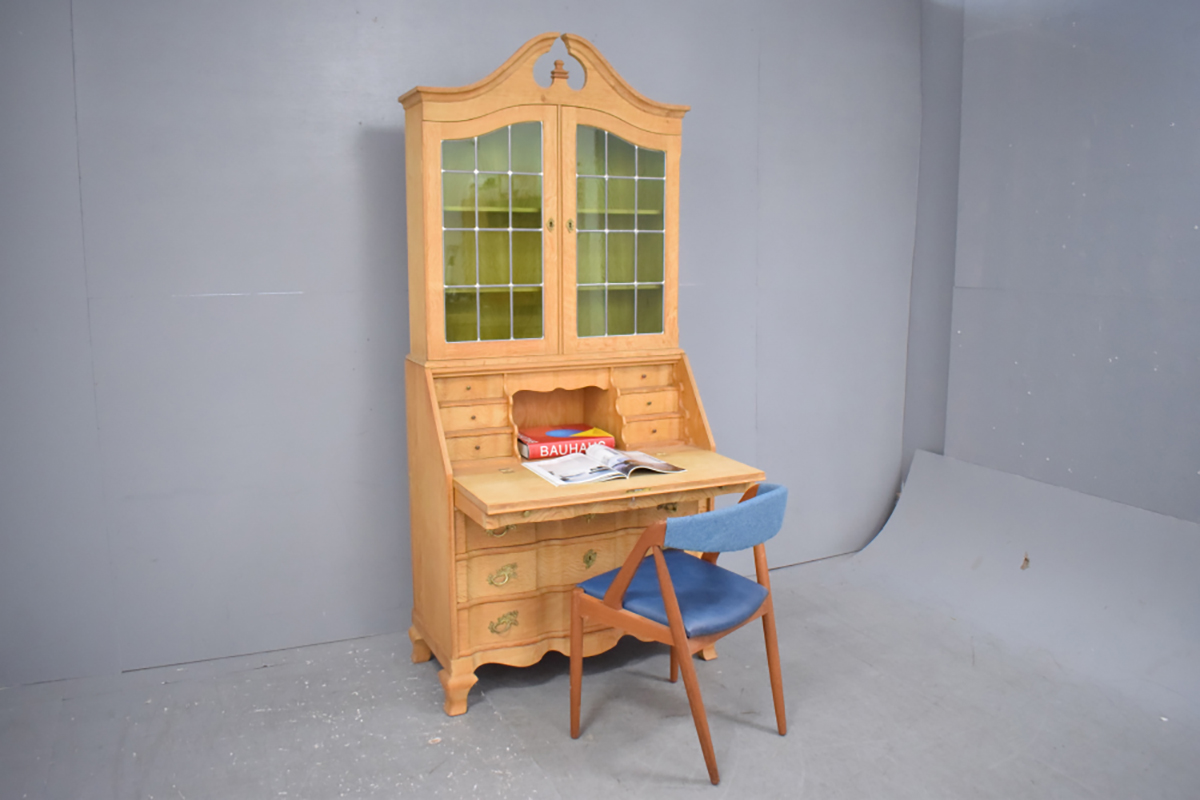 Oak bureau sales for sale