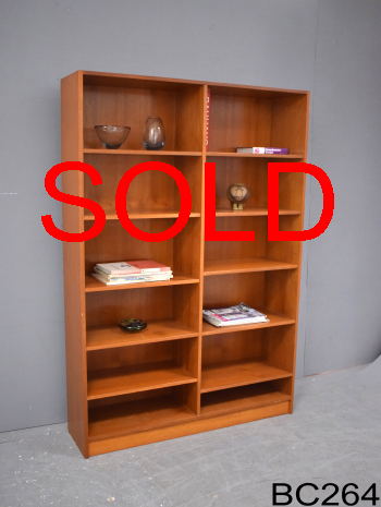 Teak bookcases danish discount