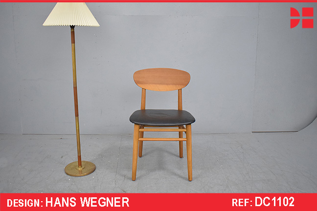 Rare Hans Wegner dining chair model FH4101 produced by Fritz Hansen