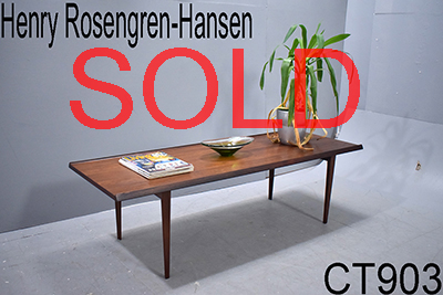 Henry Rosengren-Hansen lounge table | Rosewood