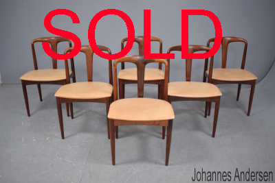 Johannes Andersen dining chairs | Juliane