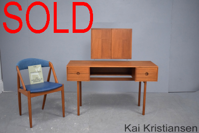 Vintage dressing table model 40 by Kai Kristiansen - an industrious designer