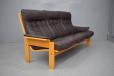 Skippers Mobelfabrik 3 seater sofa in buffalo leather 