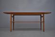 Danish vintage coffee table in solid teak