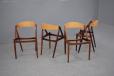 Set of 4 vintage model 31 dining chairs in rosewood | Kai Kristiansen - view 4