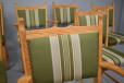 Nyrup Mobelfabrik production, 1970s, set of 8 oak frame dining chairs for sale