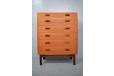 1960s Danish production chest of 7 drawers by Vitze Mobelfabrik