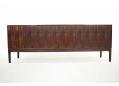 Free standing sideboard by master cabinetmaker with all rosewood construction.