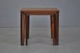 Vintage Danish design rosewood coffee tables 