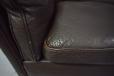 Gunnar Grandt design brown leather 2 seater - Model 75