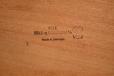 Vintage teak coffee table with parquet-style table top | VEJLE STOLE - view 9