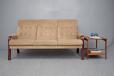 Highbacked 3 seat sofa with shallow frame  - view 11