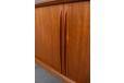 large vertical handles offer great grip when opening or closing the sliding doors