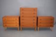 All designed by Carl A. Skov in 1956 and matching each other in patina and design