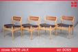 Grete Jalk design set of 4 dining chairs model 32-42 - view 1