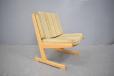 Vintage ash frame easy chair by Ditte & Adrian Heath 1968 - view 2