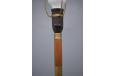 1960s Danish vintage floor lamp in teak and brass - view 5