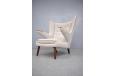 Vintage Model AP19 'Papa bear' armchair designed 1950s by Hans J Wegner