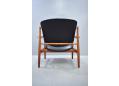 The stylish floating back spaced from the frame is similar to the space on the Cheiftain chair