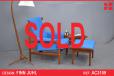 Finn Juhl vintage BWANA chair with footstool - new upholstered - view 1
