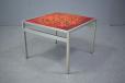 Danish design vintage marbled glass coffee table for sale