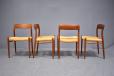 Vintage Niels Moller dining chairs