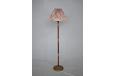 Vintage floor lamp in brazilian rosewood and brass - view 11