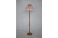 Vintage floor lamp in brazilian rosewood and brass - view 11