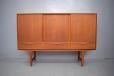Sejling Skabe production vintage teak sideboard with 3 doors 