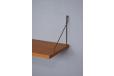 Randers Mobelfabrik vintage teak shelf designed by Prebend Sorensen