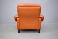 Vintage leather armchair produced 1970s by Danish Mobelfabrik