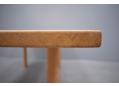 Andr Tuck produced rectangular lounge table in solid oak. 