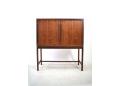 Rosewood bar cabinet designed by Torbjorn Afdal 1955