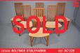Set of 6 vintage teak dining chairs by Boltinge Stolefabrik - view 1
