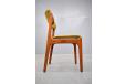 Oddense Maskinsnedkeri production model OD49 dining chair in vintage rosewood for sale