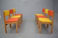 Soro Mobelfabrik production oak frame carver chairs designed in 1965 by kaj Winding