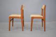 Teak dining chair with original upholstery by Anderstrup Mobelfabrik
