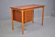 1960s Danish design teak and oak wring desk for sale