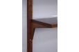 Danish design modular rosewood shelving system by CADO